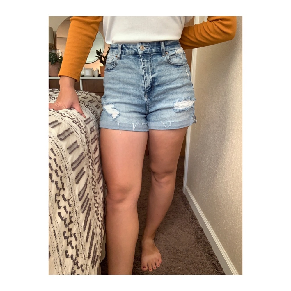 American Eagle Curvy Mom Shorts
